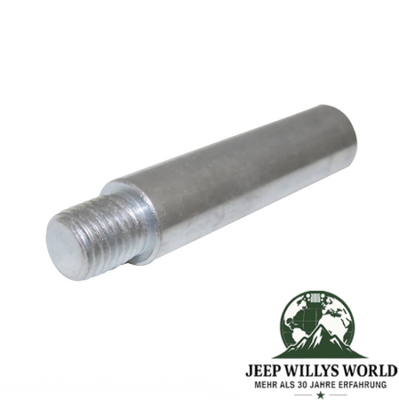Bremssattel Bolzen Jeep CJ YJ XJ 82-89, Gewindeseite von schräg vorne.