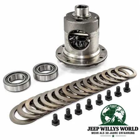 Spicer Differentialkorb Set Hinterachse Dana 35 Ratio 3.07 mit Trac-Lok Jeep Wrangler, Cherokee, Grand Cherokee (84-00)