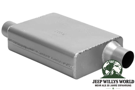 Sport Muffler Cherry Bomb "Vortex" Jeep CJ Grand Cherokee ZJ WJ 76-04