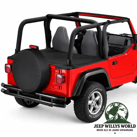 Bestop Duster Heckabdeckung Black Denim Supertop Softtop Jeep Wrangler TJ (1996-2002)