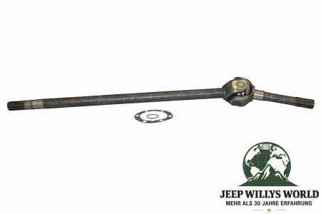 Axle Shaft Assembly Left Front Axle Dana 25 + 27 Jeep CJ +Willys + Ford GPW 41-71