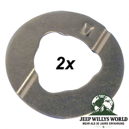 Intermediate Gear Shaft Kit Dana 18, Dana 20, Dana 300 Transfer Case Jeep Willys, M38A1, CJ3B, CJ5, CJ6, CJ7, CJ8 (46-86), Thrust Washer.