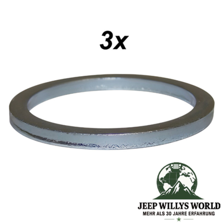 Intermediate Gear Shaft Kit Dana 18, Dana 20, Dana 300 Transfer Case Jeep Willys, M38A1, CJ3B, CJ5, CJ6, CJ7, CJ8 (46-86), Intermediate Shaft Spacer.