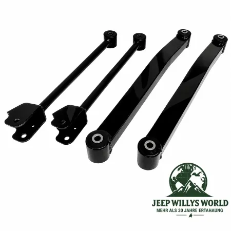 Crown Längslenker Komplett Set vorne, oben + unten Jeep Wrangler JK (07-18)