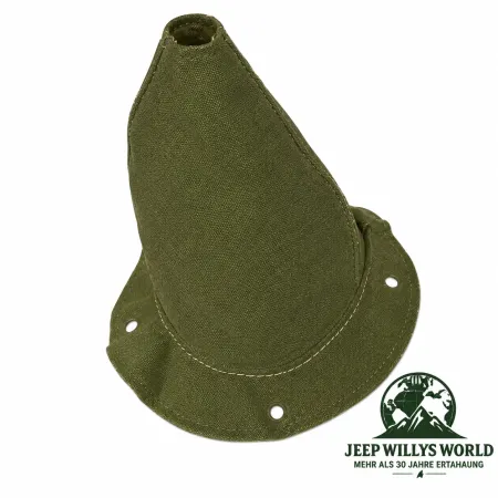 MD Juan Schaltmanschette in Leder für T84 3-Gang Schaltgetriebe. Jeep Willys MB / Ford GPW (1941-1945)