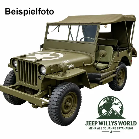 MD Juan Softtop Sommer Top Olive Drab Canvas Jeep Willys MB / Ford GPW (1941-1945)