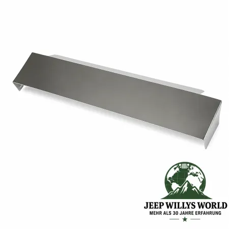 Rugged Ridge Rahmenabdeckung Rahmenblende vorne Edelstahl hochglanzpoliert Jeep Wrangler YJ (1987-1995)