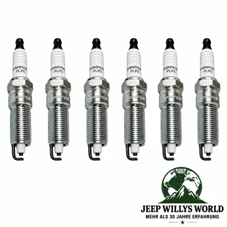 Zündkerzen Set Doppel Platinium Jeep Wrangler JK 3,8L Motor  (07-11)