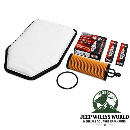 Inspektionssatz Inspektionsset Servicepaket Jeep Wrangler JK mit 3,6L 6 Zyl. (2014-2018)