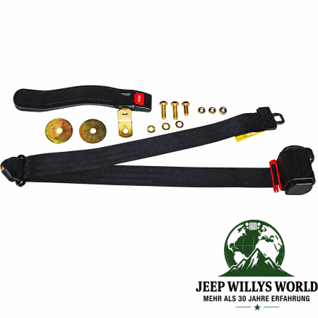 Seat Belt Front Seats 3-Point Front Jeep CJ + Wrangler 82-95