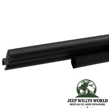 Bestop Softtop Tailgate Bar Heckschiene für Originalverdeck. Jeep CJ7, Wrangler YJ TJ (1976-2006) Nahaufnahme Bar.