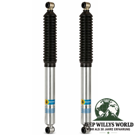 Shock Absorber Gas Pair Rear Bilstein B8 + 75-100mm Jeep CJ 76-86