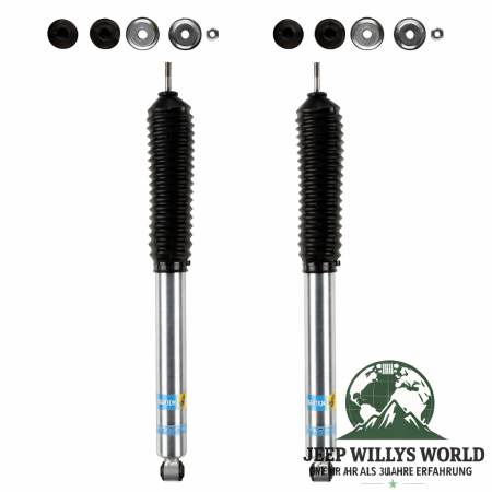 Stoßdämpfer Gasdruck Paar vorne Bilstein B8 + 75-100mm Jeep Wrangler 87-95