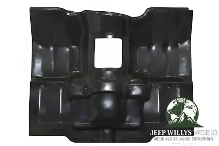 MD Juan Stahl Bodenplatte vorne, Fußraum Blech. Jeep CJ5 CJ7 CJ8 (1976-1986).
