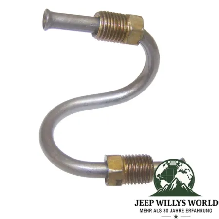 Brake Line front left/right wheel clyinder - Ford GPW, Jeep CJ2A CJ3A CJ3B CJ5 CJ6, Willys MB, M38 M38A1 (1941-1971).