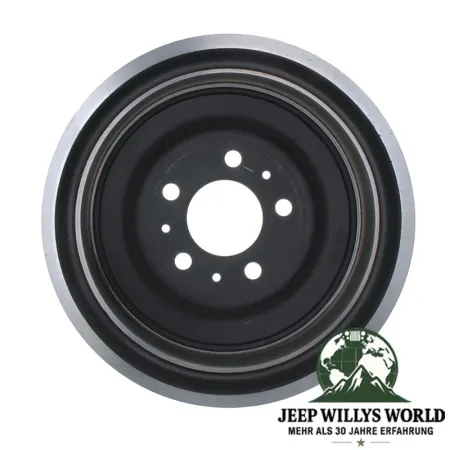 Rückseite Raybestos Bremstrommel (einzeln) hinten 10" (254 mm). Jeep Wrangler YJ, Cherokee XJ, Comanche MJ (1984-1989).