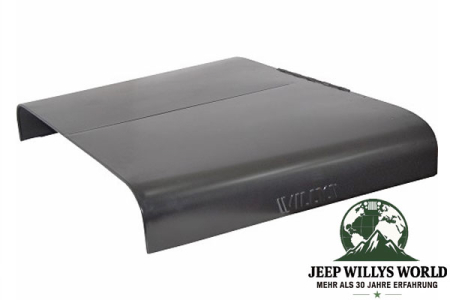 Hood with Willys Logo Jeep CJ2A 46-49