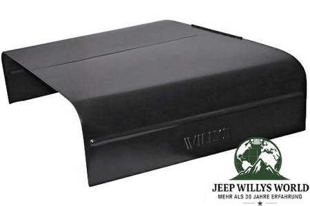 Motorhaube mit Willys Schriftzug Jeep CJ3B 53-64