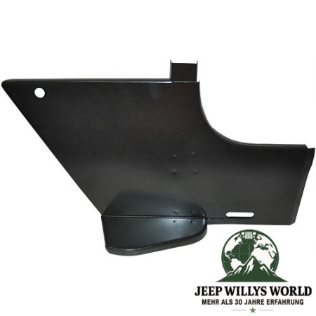 Seitenteil vorne links unten mit Einstiegstritt Jeep CJ2A CJ3A 46-53