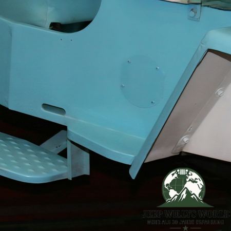 Einstiegstritt Seitenteil vorne rechts unten Jeep Willys CJ Ford GPW 41-64