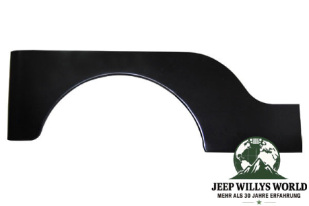 Side panel rear right Jeep CJ2A CJ3A CJ3B 46-64