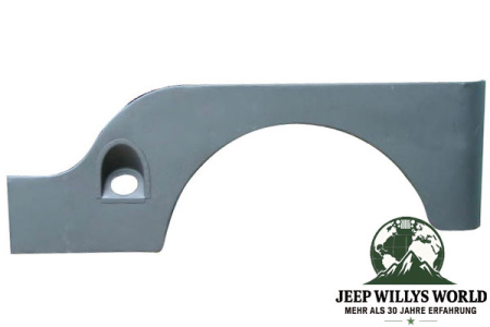 Side panel rear left Jeep CJ2A CJ3A CJ3B 46-64