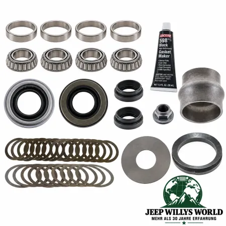 Spicer Differential Master Overhaul Kit Front Axle Dana 30. Jeep Grand Cherokee WJ / WG (99-04)