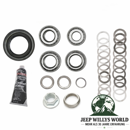 Differential Master Overhaul Kit Rear Axle Dana 35 Jeep Wrangler + Cherokee + Grand Cherokee 84-06