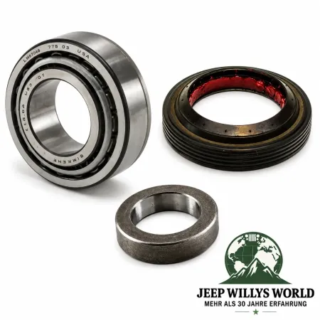 Spicer Radlager Set 3-teilig Hinterachse Dana 35 + 44 . Jeep Wrangler JK (07-18)