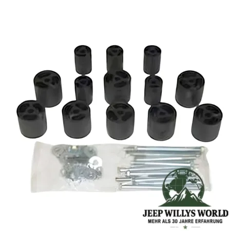 Performance Accessories Body Lift Kit Höherlegung 3" - +76mm Jeep CJ5 CJ7 CJ8 (1972-1986)