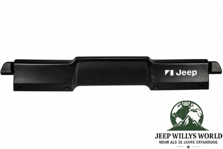 Armaturenbrett Polster Dashpad Schwarz mit Logo Jeep CJ 76-86