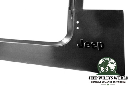 Body Side Panel Right with Embrossing Jeep CJ7 Wrangler YJ 76-95