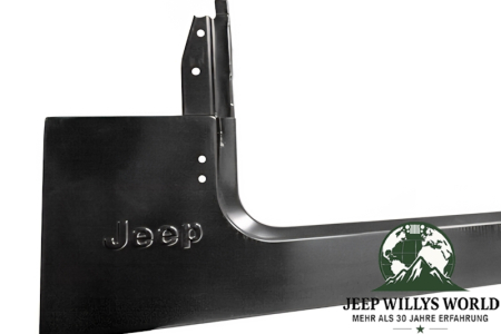 Karosserieseitenteil links mit Prägung Jeep CJ7 Wrangler 76-95