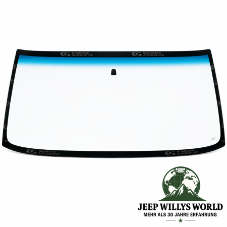 Windschutzscheibe Colour Verglasung grün mit Blaukeil Jeep Cherokee 84-91