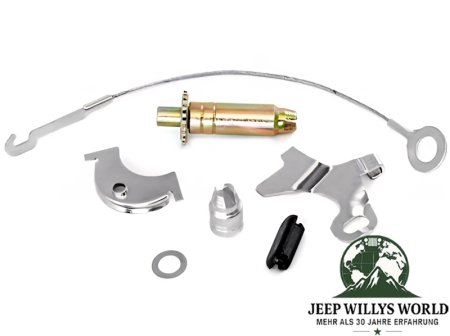 Bremsen Feder und Kleinteile mit Bremsennachsteller Kit hinten 10'' Bremse Jeep CJ Wrangler Cherokee 78-89