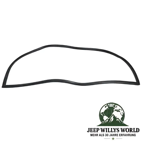 Hardtop Dichtung für Heckscheibe in der Heckklappe innen. Jeep CJ7 CJ8 (1976-1986).