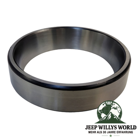 Lagerschale Ausgagswelle Dana 18, 20 Verteilergetriebe Jeep SJ J Serie, CJ, Willys (41-79), Nahansicht.