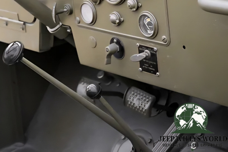 Schaltknauf Verteilergetriebe Dana 18 Jeep Willys 41-71