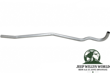 Auspuffrohr Zwischenrohr Jeep CJ + Willys 46-71 4-134cui