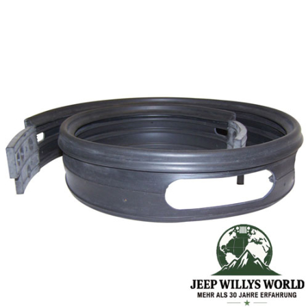 Moosgummidichtung am Scheibenrahmen Jeep CJ 52-75