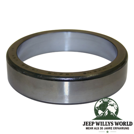 Lagerschale Ausgagswelle Dana 20, 300 Verteilergetriebe hinten außen Jeep SJ J Serie / CJ5 / CJ6 / CJ7 / CJ8 (62-86), Nahansicht.