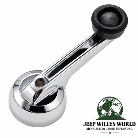 Fensterkurbel Chrom Jeep CJ + Wrangler 76-95