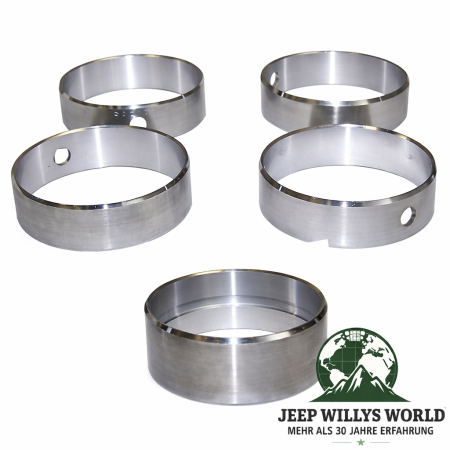 Camshaft Bearing Set Standard Size 5,0 + 5,9 L 8-Cyl. Jeep CJ + SJ 71-91