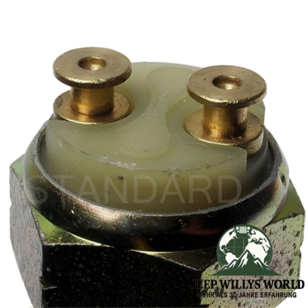 Reverse Back Up Lamp Switch T18 T150 Transmission Jeep CJ / SJ (76-86), contact pictured