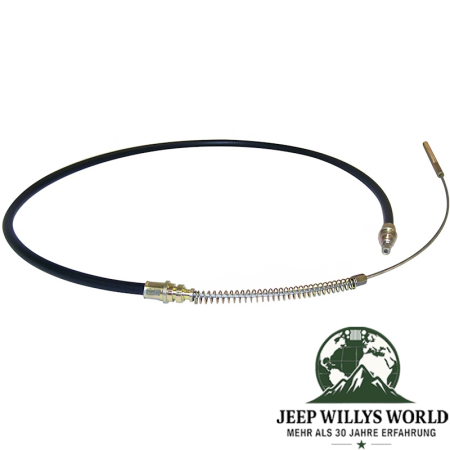 Hand Brake Cable front, from pedal to equalizer, Jeep CJ7 76-86