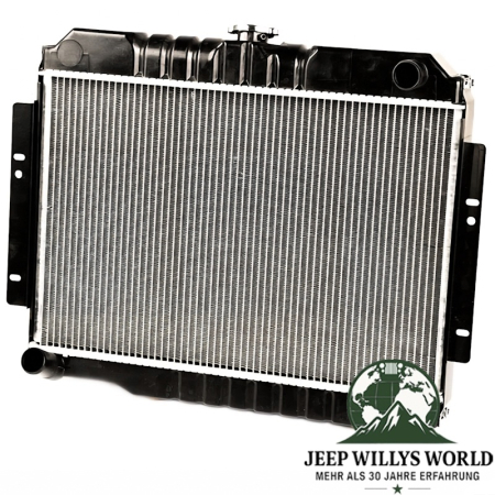 Kühler 2-Reihig Jeep CJ 4,2 L Motor 81-86