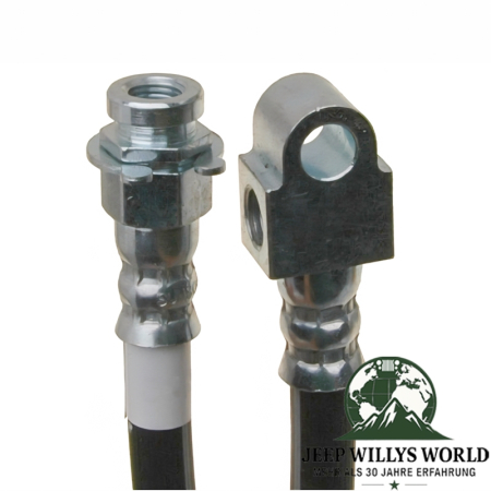 Anschlüsse, Detailansicht, Bremsschlauch hinten zum Achskörper Jeep CJ5 CJ7 CJ8 81-86