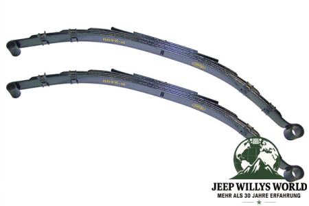 Blattfeder Blattfederpaket Paar hinten 6-Lagen Jeep CJ 76-86