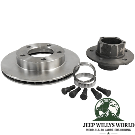 Brake Rotor incl Drive Flange Front Axle Dana 30 CJ 81-86