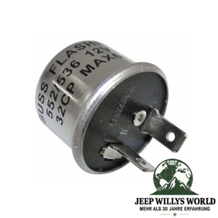 Blink-Relais oder Warnblinkanlage 552 Jeep CJ + Wrangler + Cherokee + Grand Cherokee 76-95